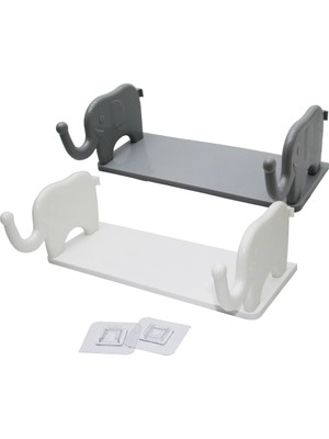 Uravas Store 31 x 12CM Filli Tutacaklı  Plastik Etejer (5047)