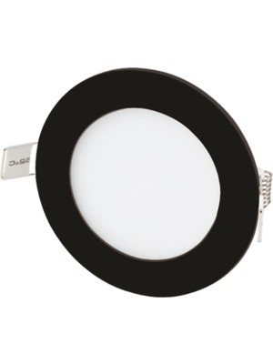 Ronanna 1 Adet Cata Ct 5125 Sıva Altı 6W Siyah Kasa LED Spot 3200K Gün Işığı