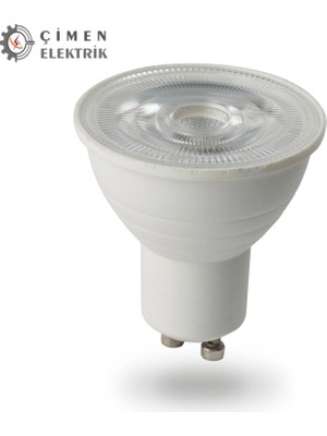 Ronanna 1 Adet Noas YL91 0707 M Mercekli 7W LED Çanak Ampül 4000K GU10 Duy