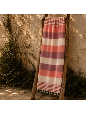 Evidea Soft Stripe Ayvalık Peştamal - Renkli - 90X170 cm