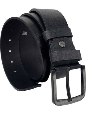 Süzer Deri Siyah Hakiki Deri Düz Renk 4.5 Cm.lik Spor Kemer- Tek Katmanlı Manda Derisi - 500-DÜZ-22Y