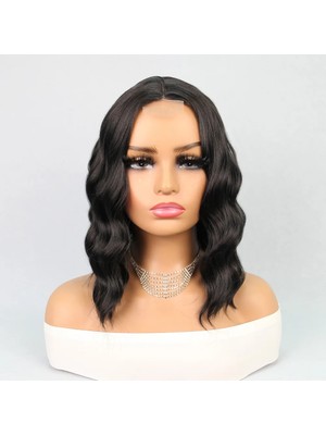 Renas Store Siyah Küt Tül Peruk