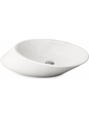Bocchı VESSEL YATAY ÇANAK  LAVABO 72 CM (1013-001-0125) PARLAK BEYAZ