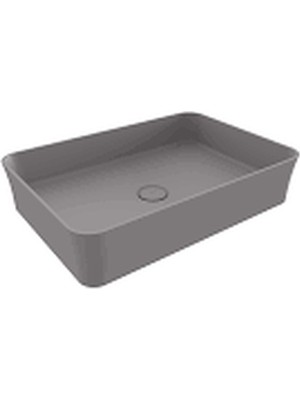 Bocchı SOTTILE SLIM LINE LAVABO MAT GRİ 55 CM
