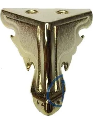 Renas Store Kelebek Ahşap, Mdf, Sunta Sandık Ayağı, Kutu Ayak 2,5 cm - Sarı