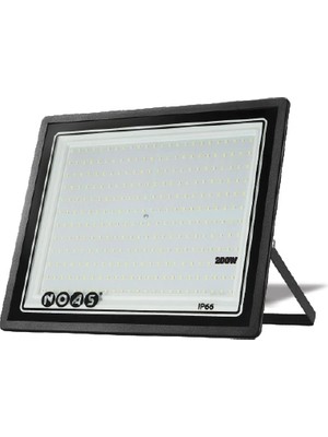 Renas Store 1 Adet Noas YL70 1200 200W Ultra Slim LED Projektör 6500K Beyaz Işık