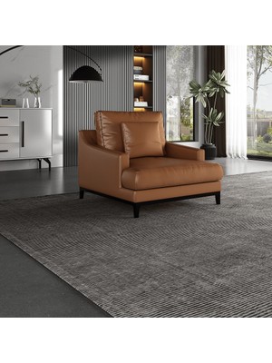Veluxe Home & Living'den Amore Italyan Deri Berjer Koltuk Hakiki Deri Berjer Modelleri