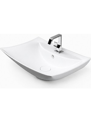 Lapino VITALE TEZGAH ÜSTÜ LAVABO BEYAZ (4660)