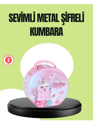 Renas Store Eğitici Çocuk Para Kasası Kişisel Eşya ve Para Saklama
