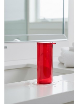 Renas Store Kırmızı Akrilik Sıvı Sabunluk 250 ml