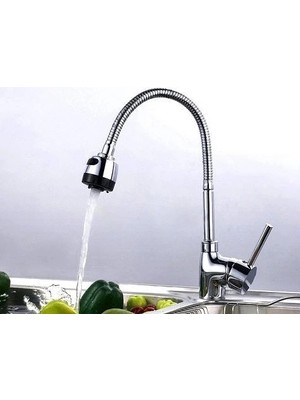 Renas Store Oynar Başlıklı 2 Fonksiyonlu Spiral Musluk Başlığı Kubar