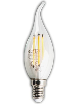 Renas Store 1 Adet Cata Ct 4062 LED Rustik Ampul 4W 3200K Gün Işığı E14 Duy