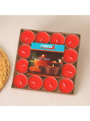 Renas Store Tealight Yuvarlak Mum 32'li Mix