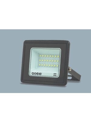 Renas Store 1 Adet Noas YL70 1020 Ultra Slim 20W LED Projektör 6500K Beyaz Işık