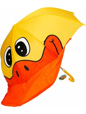 Renas Store 2986 Ördek Şekilli Çocuk Şemsiyesi 45 cm -Nessiworld