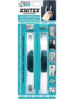 Renas Store Plastik Krom Kaplama Duşakabin Kolu 10MM