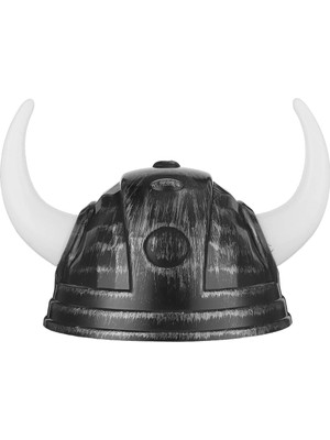 Renas Store Viking Başlığı Asteriks Başlığı Gümüş Renk