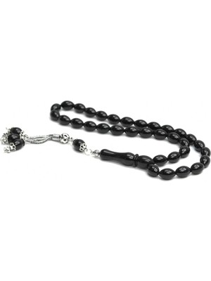 Vendly Blackcraft Erzurum Oltu Taşı Kızılcık Sade Tespih