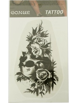 Renas Store Gül Tattoo Dövme Sticker
