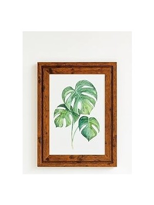 Renas Store Premium Serisi 20 * 25 cm Ahşap Resim Çerçevesi Açık Kahve