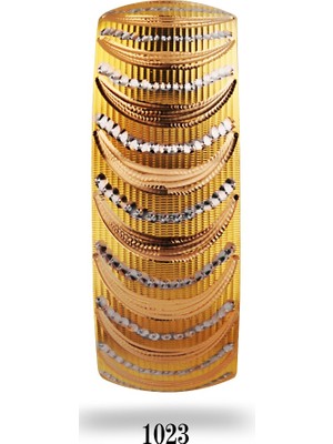 22 Ayar Şarnel 40 gr Mega Bilezik - BLK1023