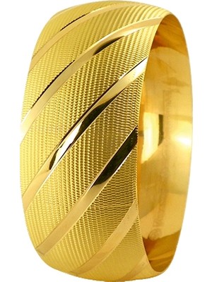 22 Ayar Şarnel 40 gr Mega Bilezik - BLK6303