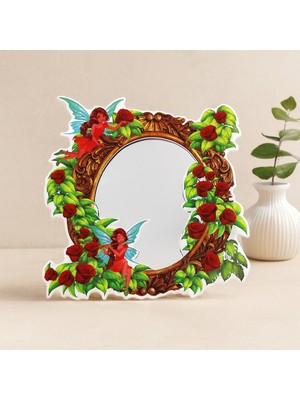Renas Store Desenli Aynalı Duvar Sticker 360