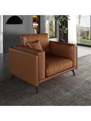 Veluxe Home & Living'den Fiume Italyan Deri Berjer Hakiki Deri Berjer Modelleri