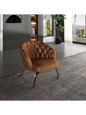 Veluxe Home & Living'den Zelo Italyan Deri Berjer Hakiki Deri Berjer Modelleri