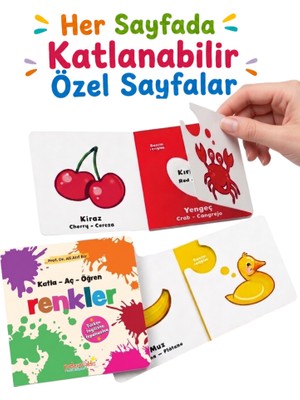 Parlayan Yıldız Katla-Aç-Öğren Renkler