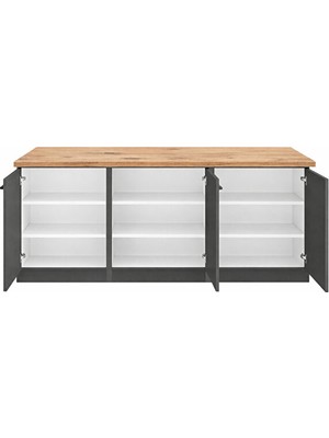 T Designo Yıldız Mutfak Çekmeceli Alt Modül 60 cm - Tezgah Dahil