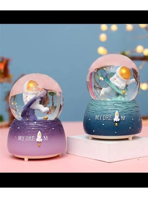 Renas Store Astronot Kar Küresi Orta Boy WY20K23