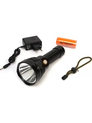 Renas Store 15 Watt 1000 Lümen Profesyonel Şarjlı El Feneri PD-6692