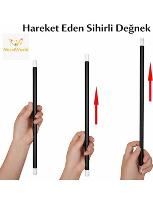 Renas Store Mey Ithalat® Hareket Eden Sihirli Değnek Çubuk 24 cm