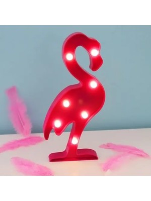 Renas Store Mey Ithalat® LED Işıklı Flamingo Gece Lambası