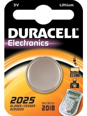 Renas Store Mey Ithalat® Duracell Cr 2025 Lityum Pil 3 Volt