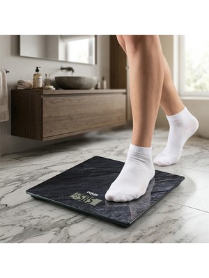 Hediye Bahçesi Sinbo Dijital Tartı - 180 kg Maks Kapasite - LCD Ekran