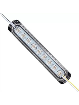 Renas Store Powermaster Parlak Yanıp Sönen Rgb 24 Volt 1.2 Watt 2835 Modül LED 14*32.5