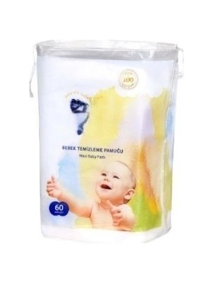 Renas Store Mey Ithalat® Bebek Temizleme Pamuğu 60'lı