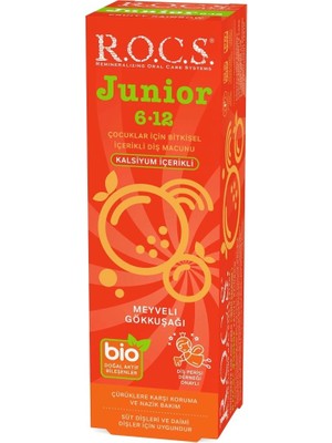 Renas Store Mey Ithalat®  .junior Diş Macunu 6-12 Yaş 60 ml Meyveli Gökkuşağı