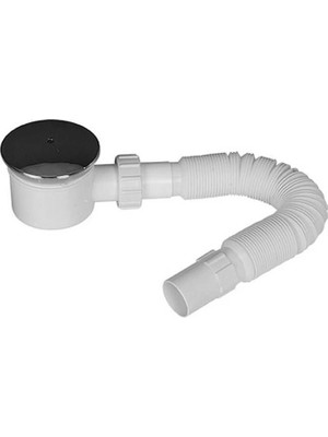 Renas Store Mey Ithalat® Flat Duş Tekne Sifonu 90 mm Körüklü