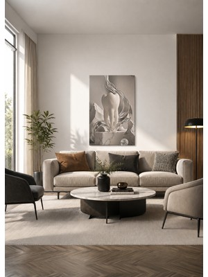Zera Wall Mdf Tablo Beyaz Diş ve Kristal Detaylı Modern Tasarım – Diş Kliniği, Muayenehane ve Ofis Duvar Dekorasyonu