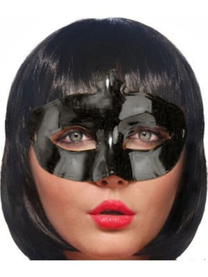 Renas Store Mey Ithalat® Siyah Renk Masquerade Kostüm Partisi Venedik Balo Maskesi