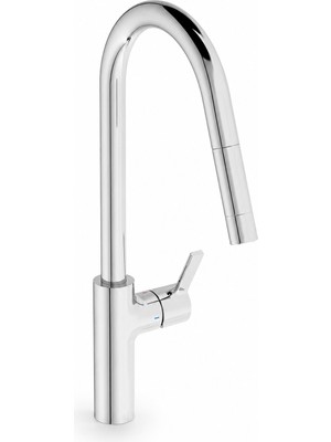 İdeal Standart IDEAL GUSTO SPİRALLİ EVİYE BAT. 1F-KROM-YUV. BORUL