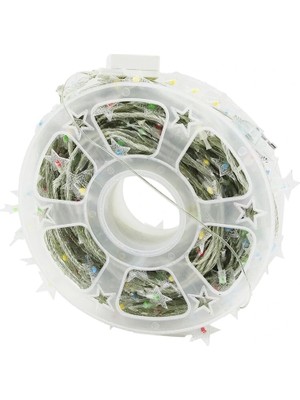 Renas Store Rgb - Kar Tanesi 50MT Fişli Fonksiyonlu Şerit LED - Dekor Lamba (5047)