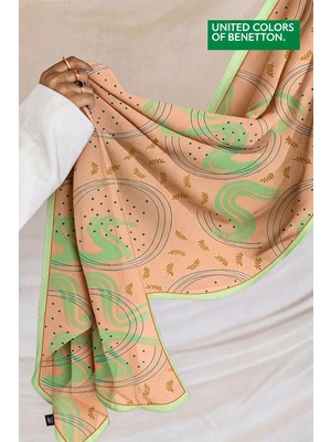 United Colors Of Benetton Fıore Şal -1015-75X190
