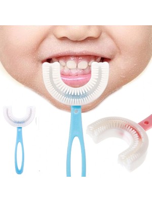 Renas Store Silikon Çocuk Diş Fırçası Tartar Temizleyici (2-12 Yaş) (5047)
