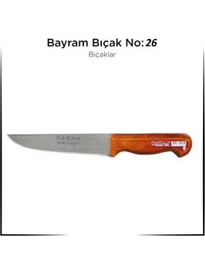 Renas Store Bursa Bıçağı Bayram Kurban Bıçağı Yemek Bıçağı No : 26 (5047)