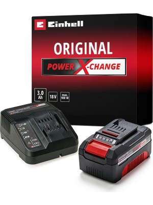 Einhell Power X/change 18V 3 Ah Starter/kit (4512041) - 4512041