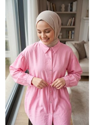 Julude Gülseli Tesettür Gömlek P-00021786